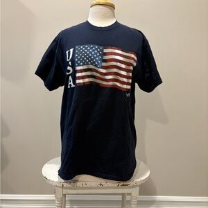 Sonoma Dark Blue USA Flag Tee